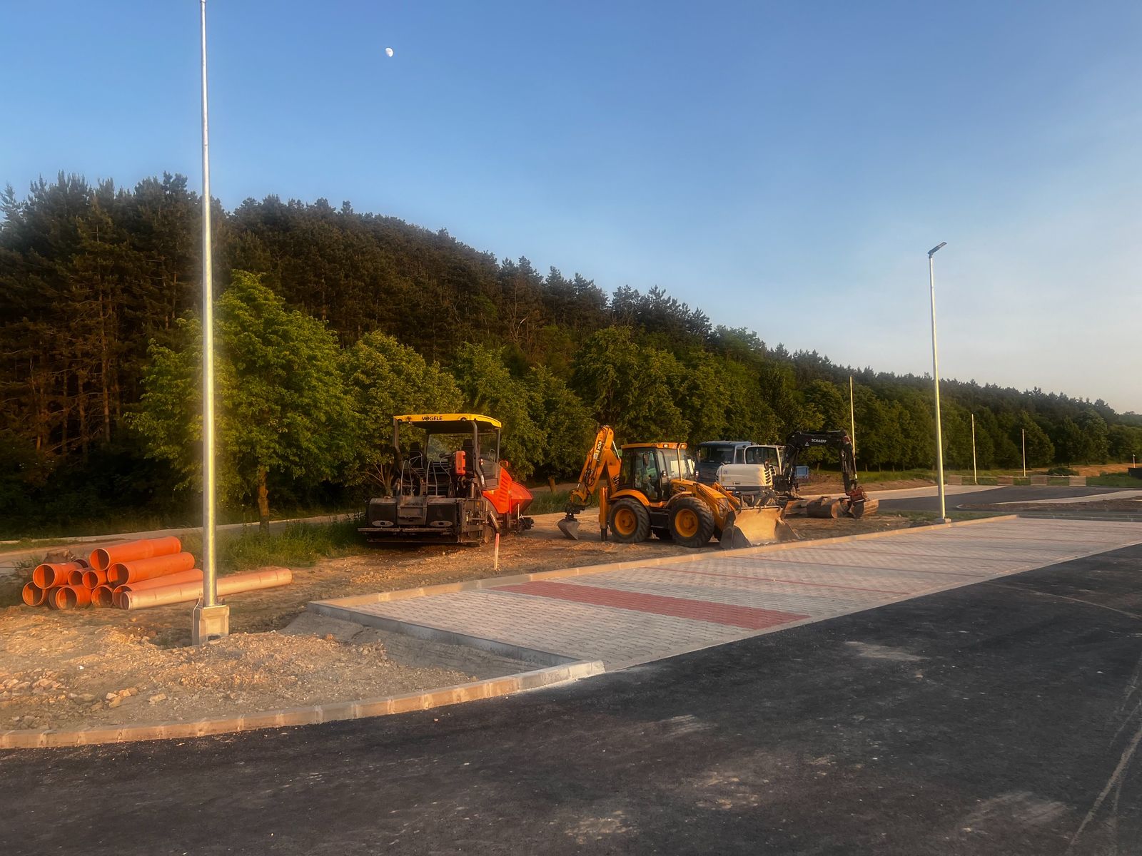 Útépítés gépőrzés – munkagépek őrzése a Start Vagyonvédelmi Kft-vel